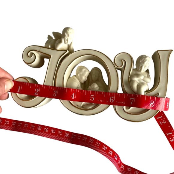 Lenox Joy to the World Nativity Christmas Figurine Holy Family Angels Porcelain - Picture 6 of 6